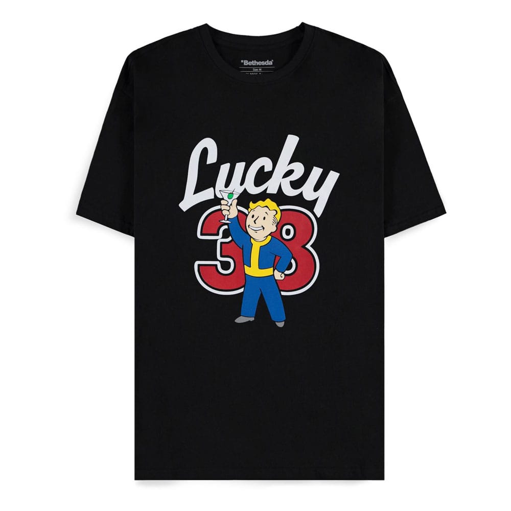 Fallout T-Shirt Lucky 38 Cocktail Size S 8718526426410