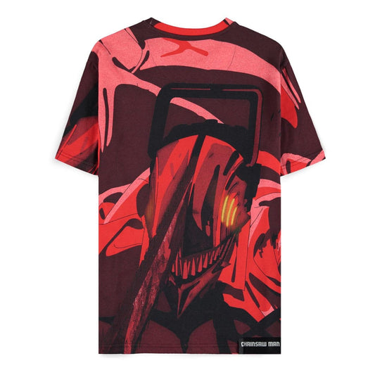 Chainsaw Man T-Shirt Rage all Over Size S 8718526210774