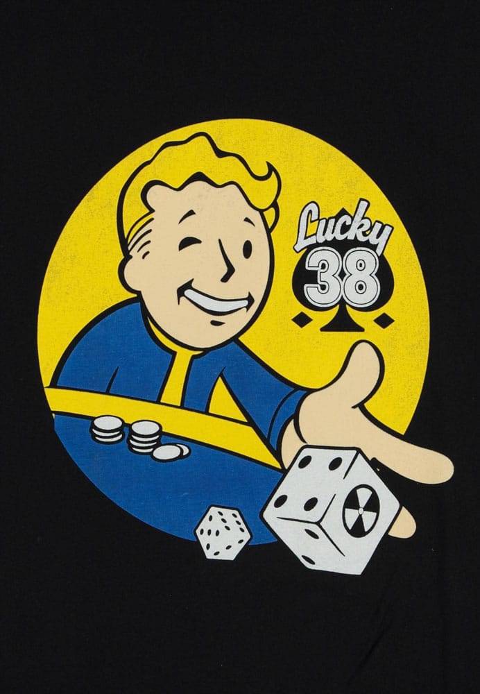 Fallout T-Shirt Lucky 38 Dice Size S 8718526426519