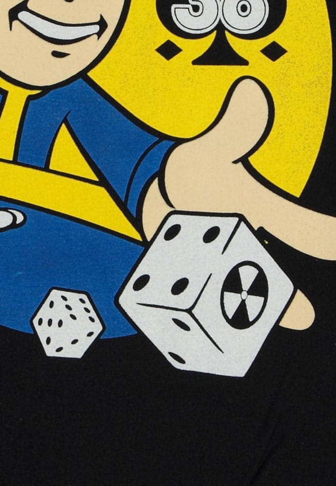 Fallout T-Shirt Lucky 38 Dice Size S 8718526426519