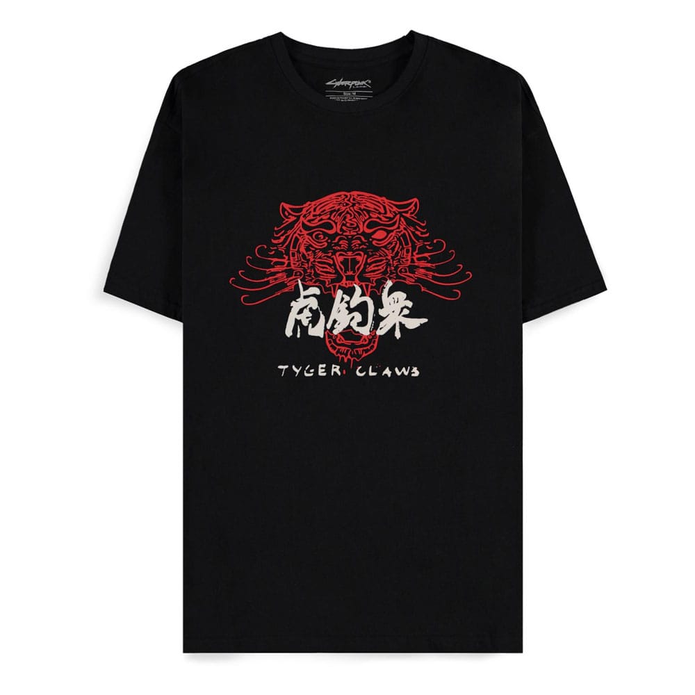 Cyberpunk 2077 T-Shirt Tiger Claws Size S 8718526423471