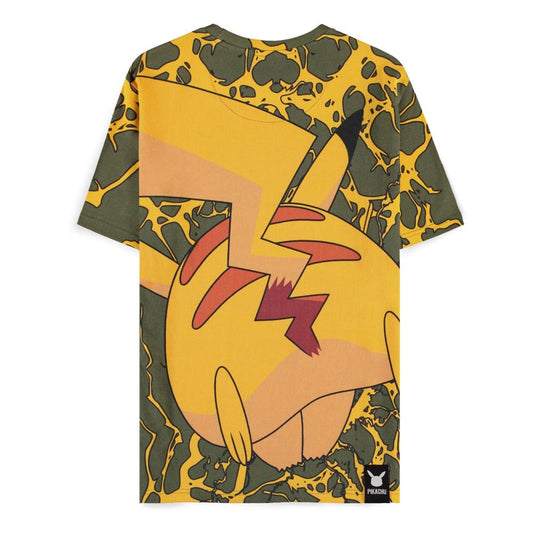 Pokemon T-Shirt Pikachu Lightning Size S 8718526190922