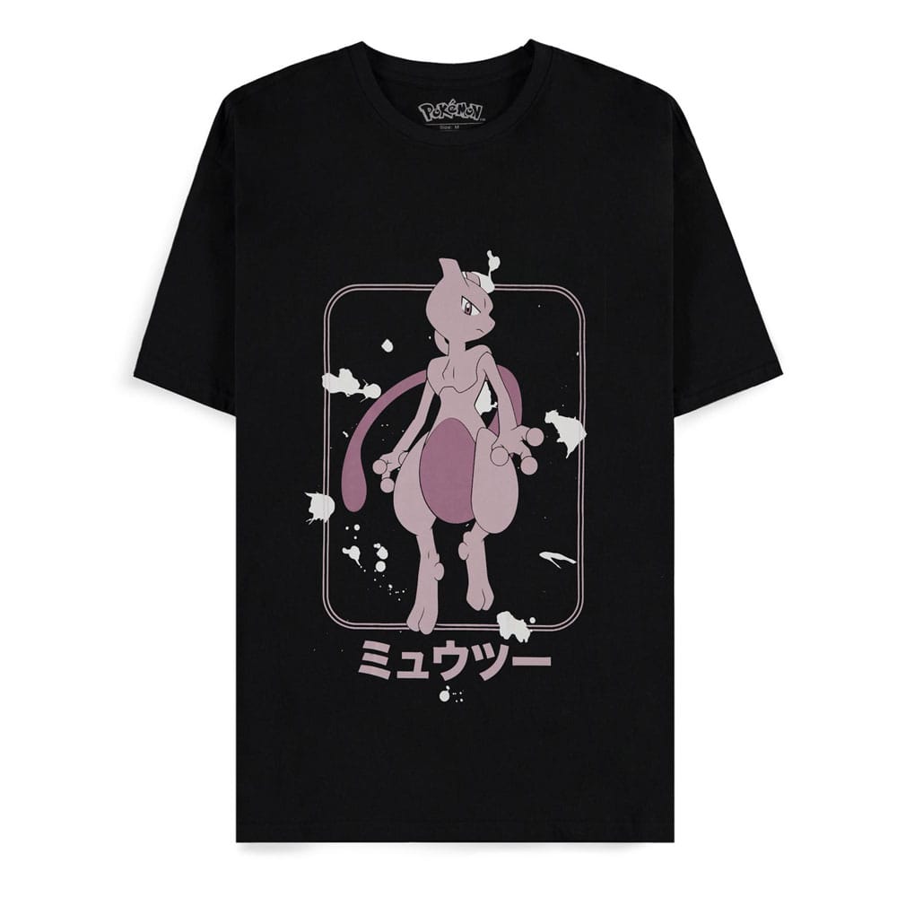 Pokémon T-Shirt Mewtwo Size M 8718526678345