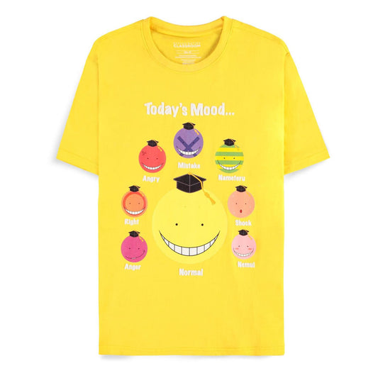Assassination Classroom T-Shirt Koro-Sensei Today's Mood Size L 8718526393804