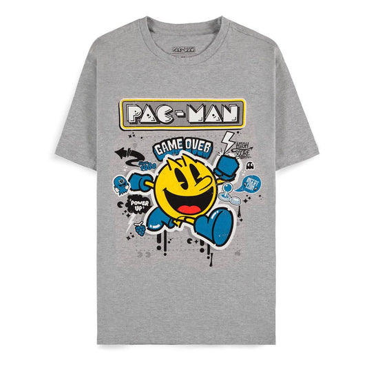 Pac-Man T-Shirt Stencil Art Size S 8718526183344