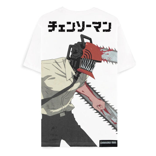 Chainsaw Man T-Shirt Outlined Size S 8718526210620