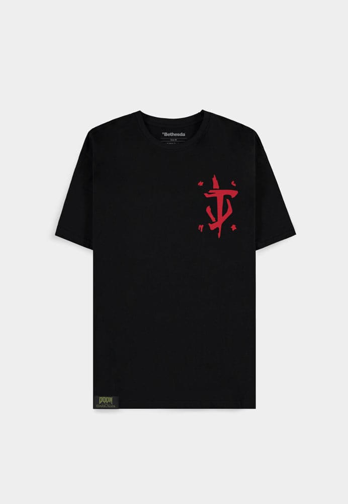 Doom T-Shirt Dark Age Doom Slayer Size S 8718526410167