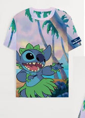 Lilo & Stitch All Over Print T-Shirt Size XS 8718526200331