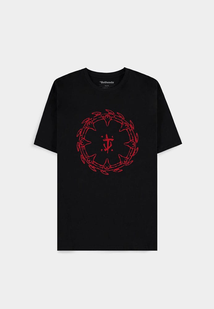 Doom T-Shirt Doom Symbol Size S 8718526410266