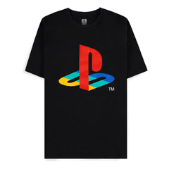 PlayStation T-Shirt Logo Black  Size S 8718526407099