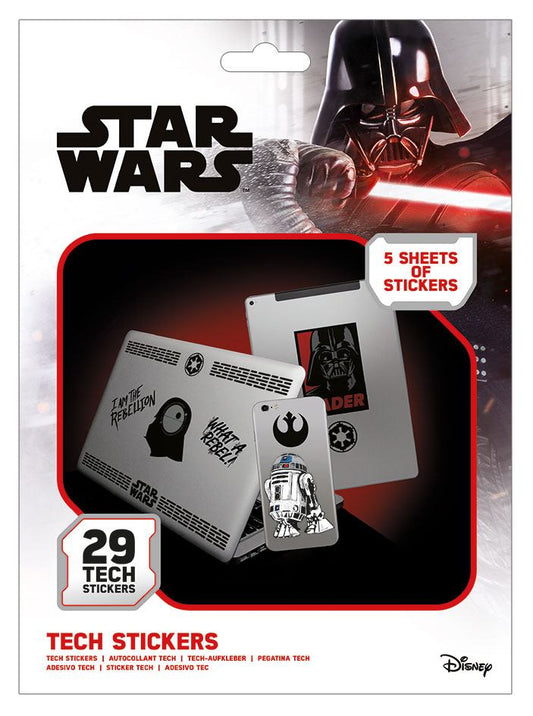 Star Wars Tech Sticker Pack Force (10) 5050293474090
