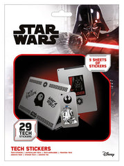Star Wars Tech Sticker Pack Force (10) 5050293474090
