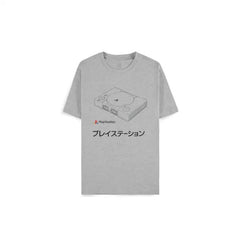 PlayStation T-Shirt O.G Console Gray Size S 8718526415377