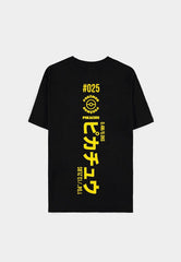 Pokemon T-Shirt Pikachu Outline Size L 8718526398366