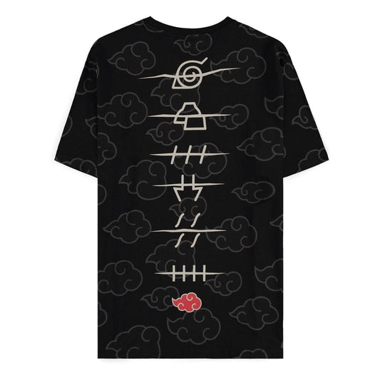 Naruto Shippuden T-Shirt Akatsuki all over Si 8718526190489