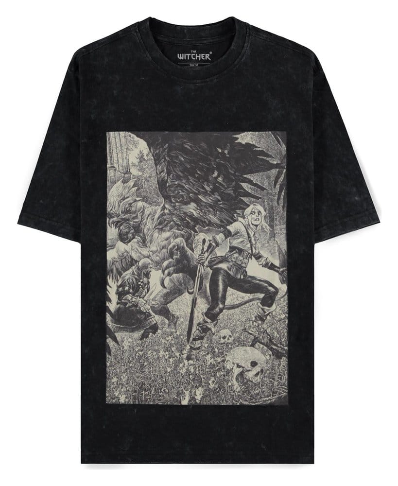The Witcher T-Shirt Ciri and the Basilisk XXL 8718526431650