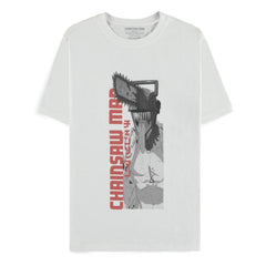 Chainsaw Man T-Shirt Chainsaw Man White Size S 8718526418705