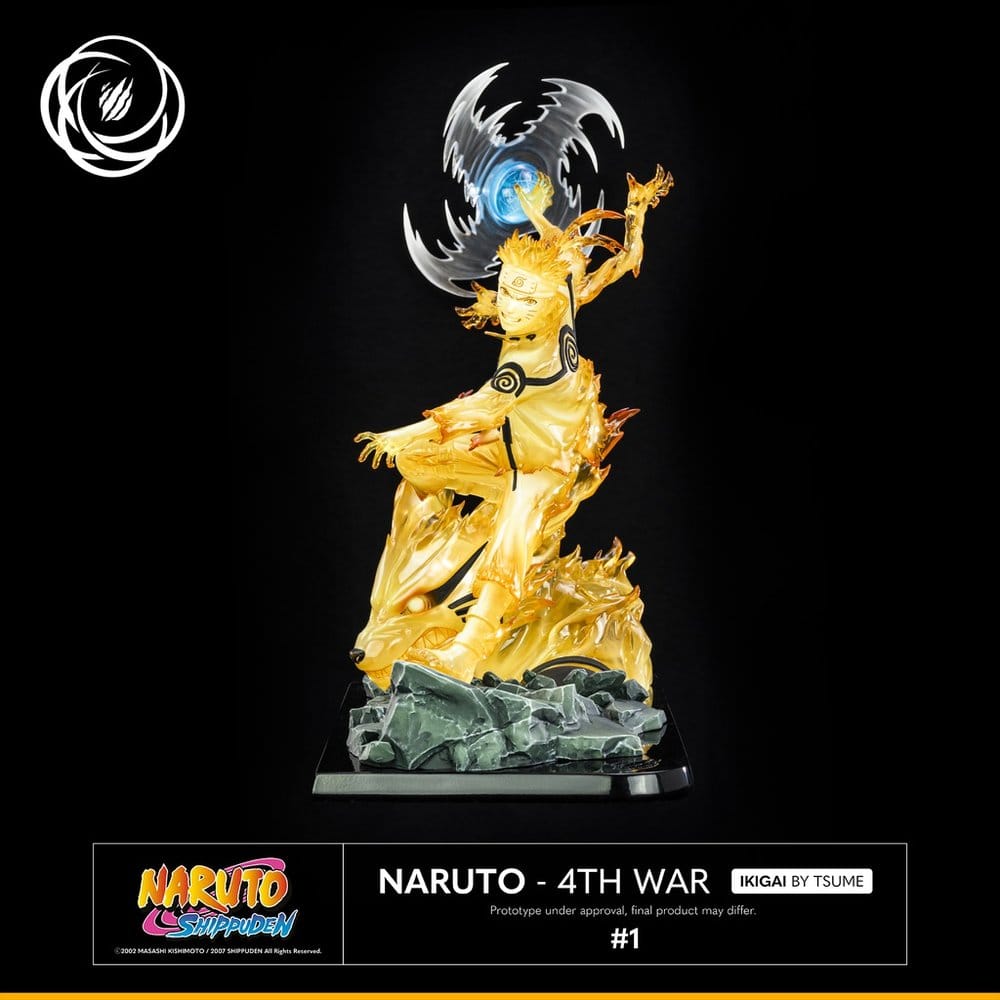 Naruto IKIGAI Figure 1/6 Naruto Fourth Great Ninja War 5453003573999