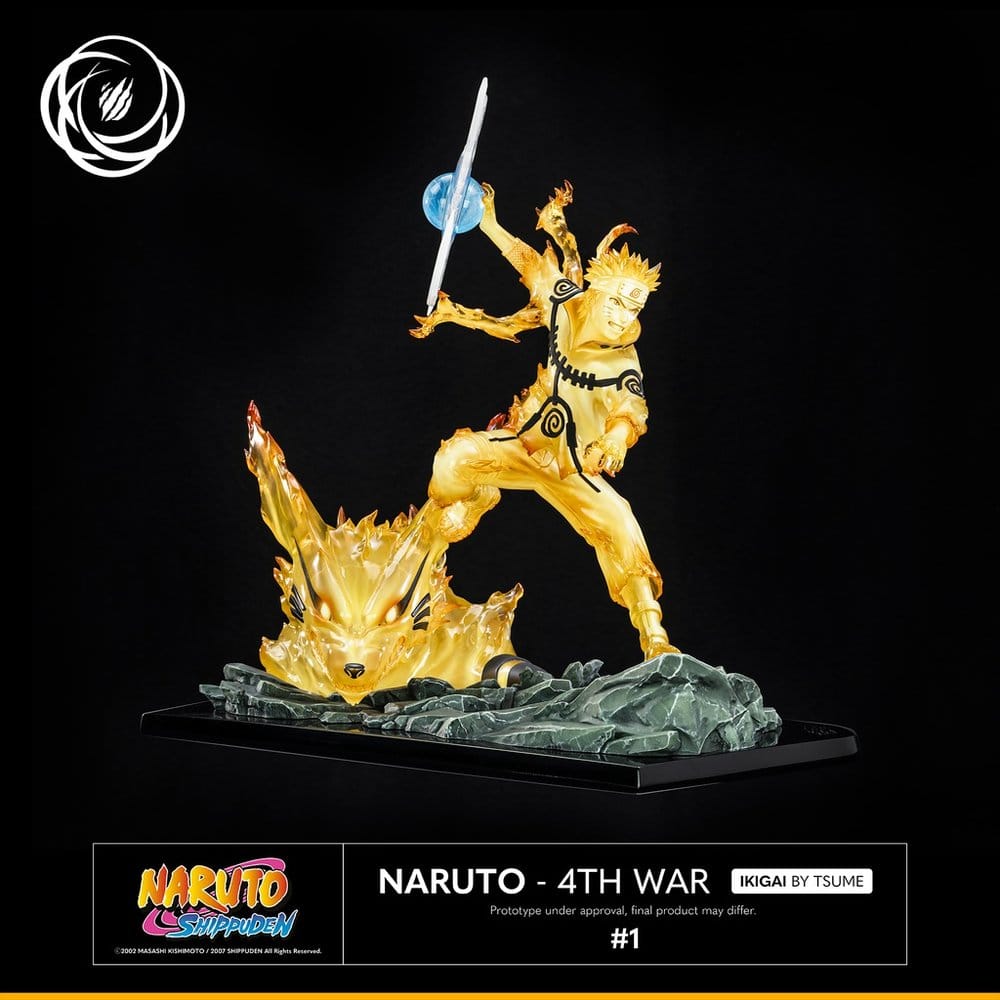 Naruto IKIGAI Figure 1/6 Naruto Fourth Great Ninja War 5453003573999