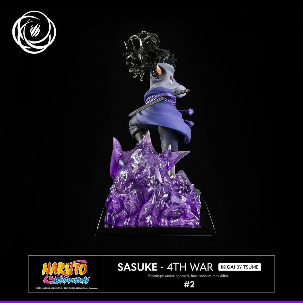Naruto IKIGAI Figure 1/6 Sasuke Fourth Great Ninja War 5453003574033