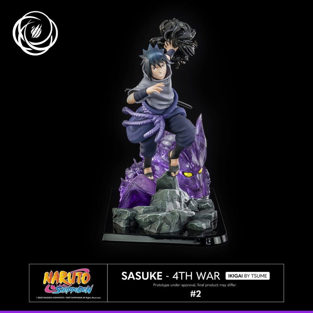 Naruto IKIGAI Figure 1/6 Sasuke Fourth Great Ninja War 5453003574033