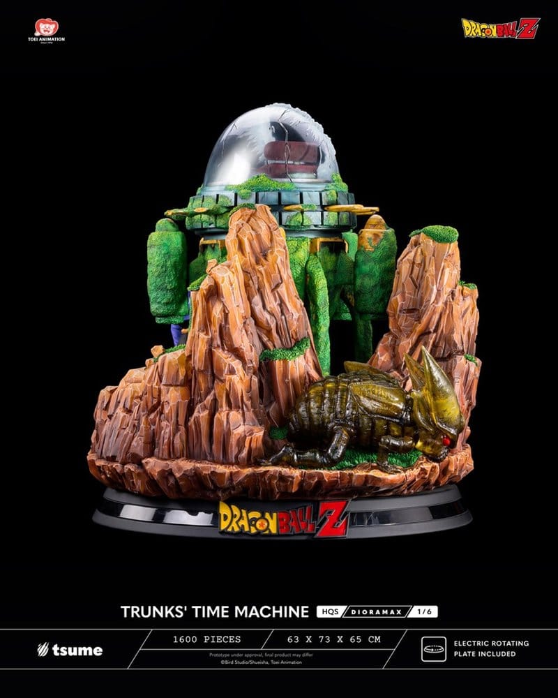 Dragon Ball Z HQS Dioramax Figure 1/6 Trunks' Time Machine 5453003574569