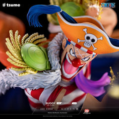 One Piece HQS Dioramax Figure 1/4 Buggy the Clown 5453003586234
