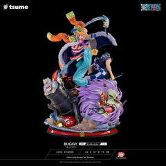 One Piece HQS Dioramax Figure 1/4 Buggy the Clown 5453003586234