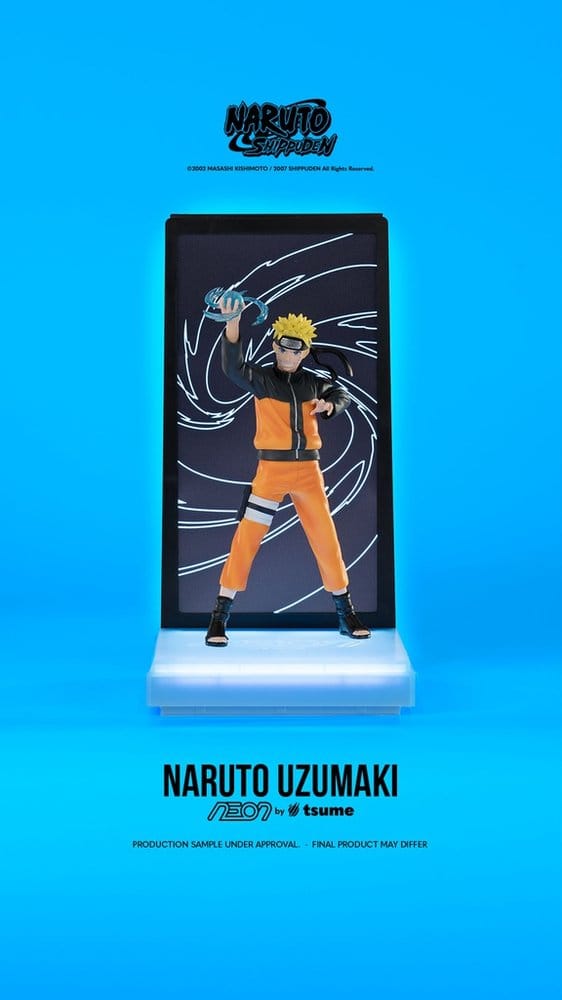 Naruto Neon Figure 1/9 Naruto Uzumaki 25 cm 5453003599166