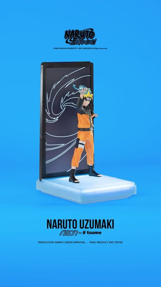 Naruto Neon Figure 1/9 Naruto Uzumaki 25 cm 5453003599166