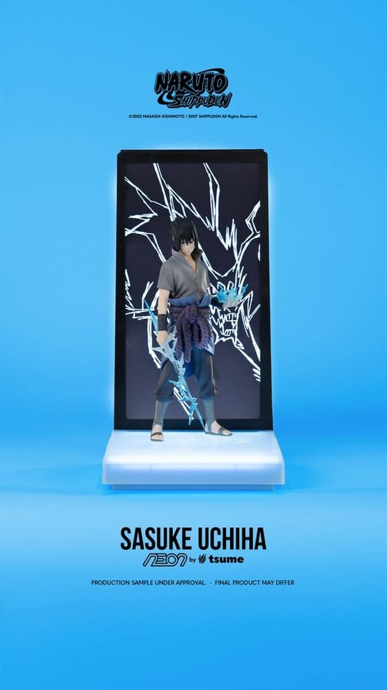 Naruto Neon Figure 1/9 Sasuke Uchiha 25 cm 5453003599173