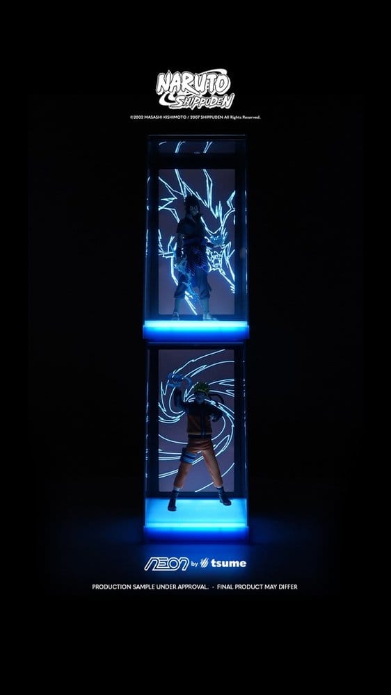Naruto Neon Figure 1/9 Sasuke Uchiha 25 cm 5453003599173