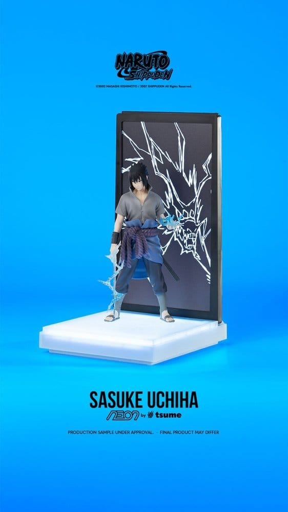 Naruto Neon Figure 1/9 Sasuke Uchiha 25 cm 5453003599173