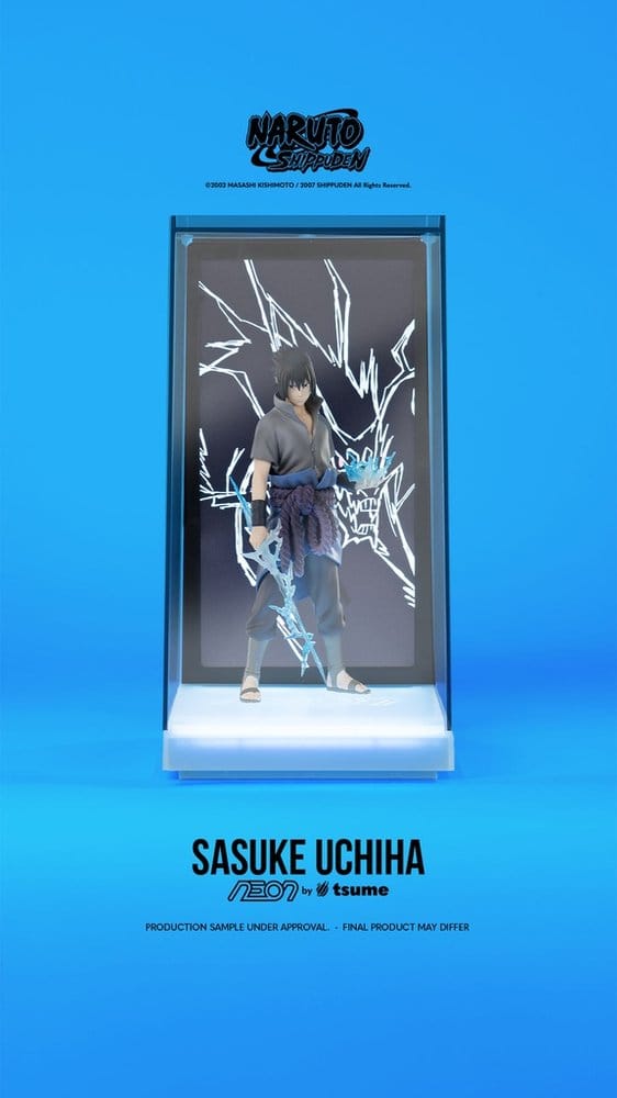 Naruto Neon Figure 1/9 Sasuke Uchiha 25 cm 5453003599173
