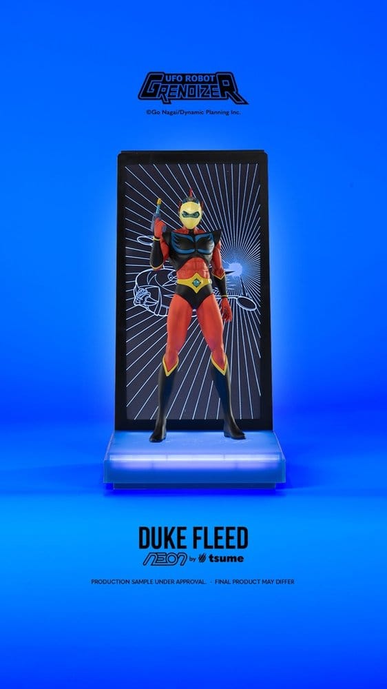 Grendizer Neon Figure 1/9 Duke Fleed - Actarus 25 cm 5453003599180