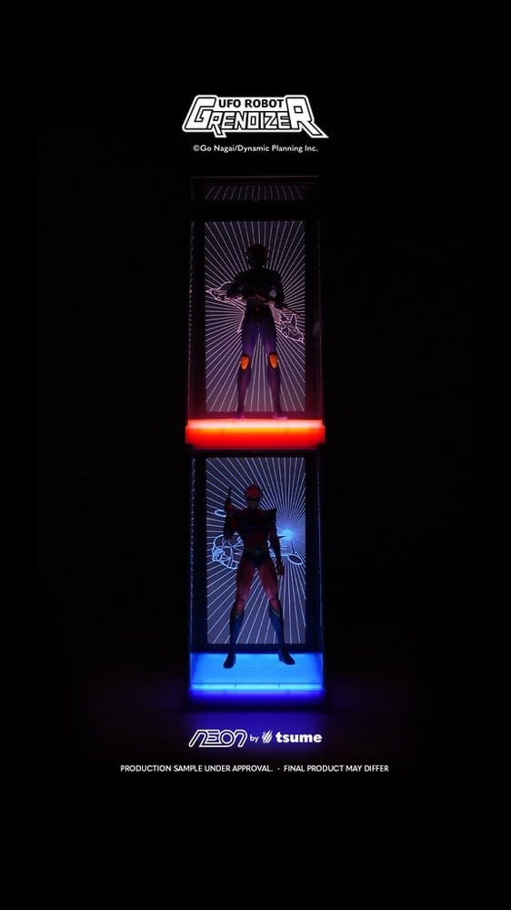 Grendizer Neon Figure 1/9 Kabuto Koji - Alcor 25 cm 5453003599197