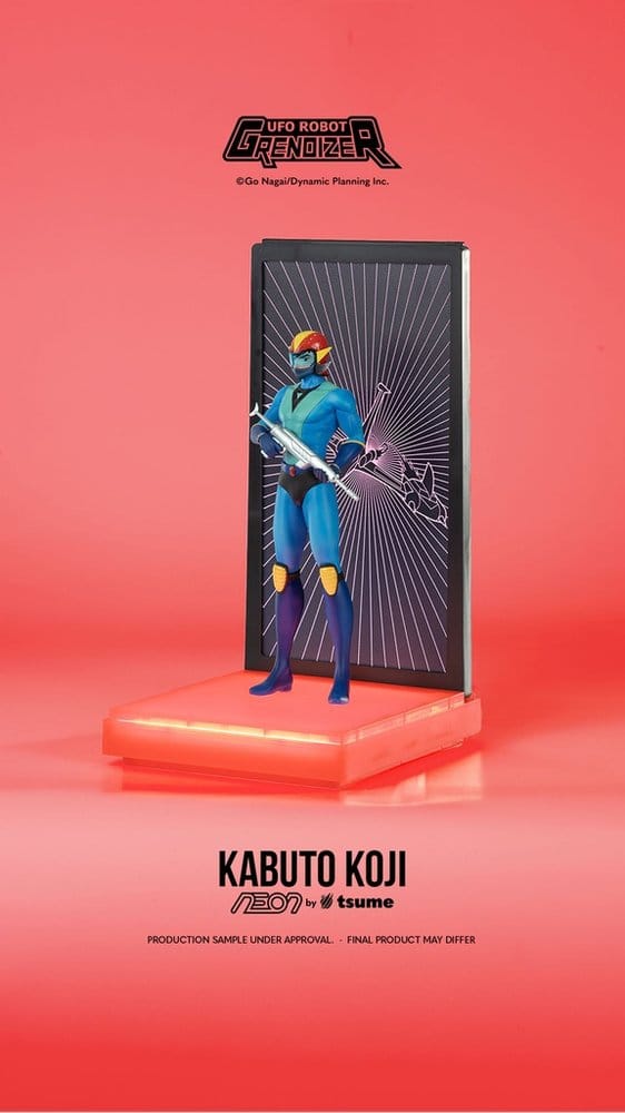 Grendizer Neon Figure 1/9 Kabuto Koji - Alcor 25 cm 5453003599197