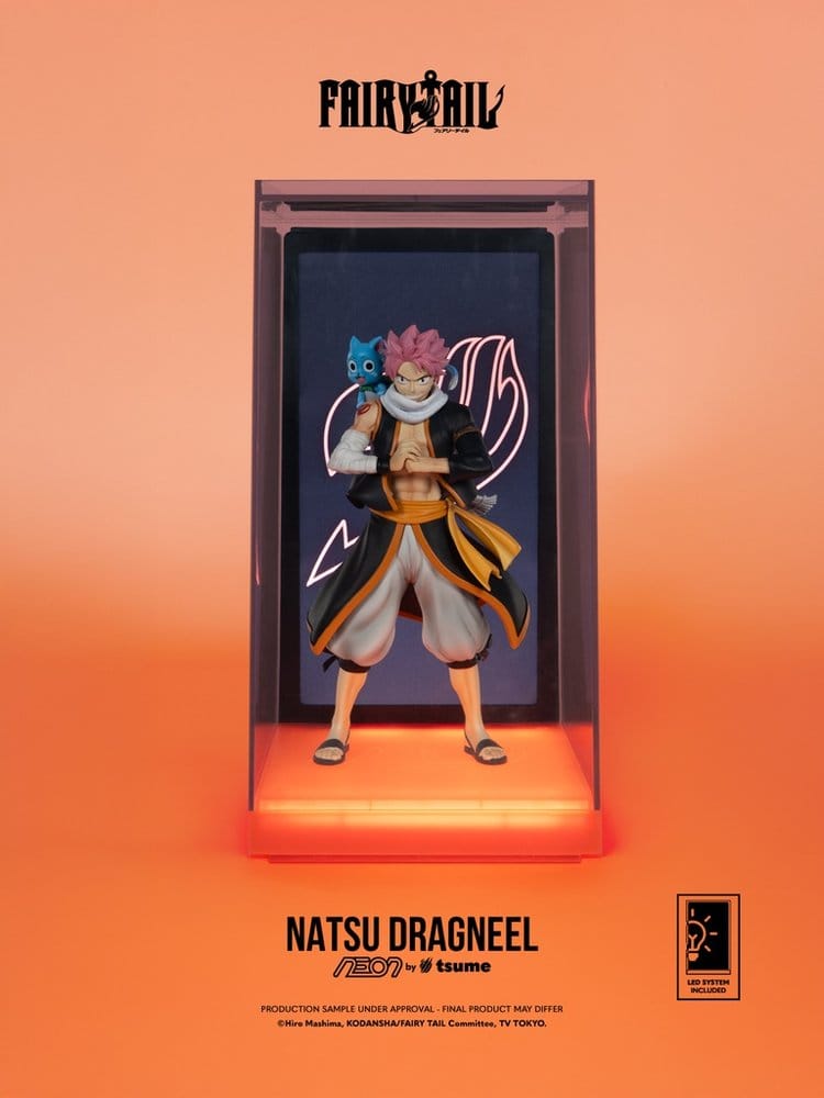 Fairy Tail Neon Figure 1/9 Natsu Dragneel 25 cm 5453003599142