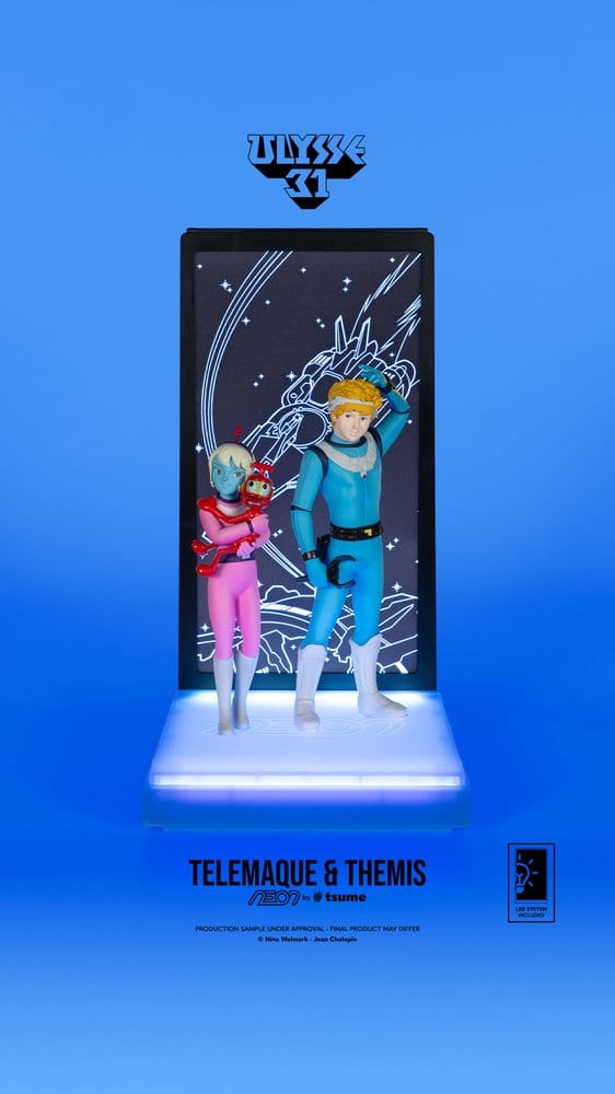 Ulysse 31 Neon Figure 1/9 Telemachus & Themis 20 cm 5453003599210