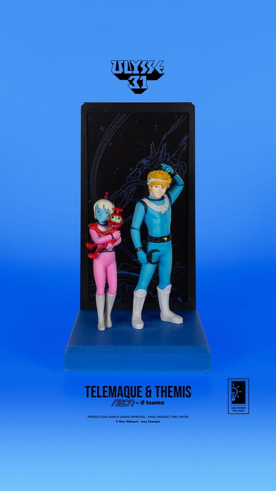 Ulysse 31 Neon Figure 1/9 Telemachus & Themis 20 cm 5453003599210