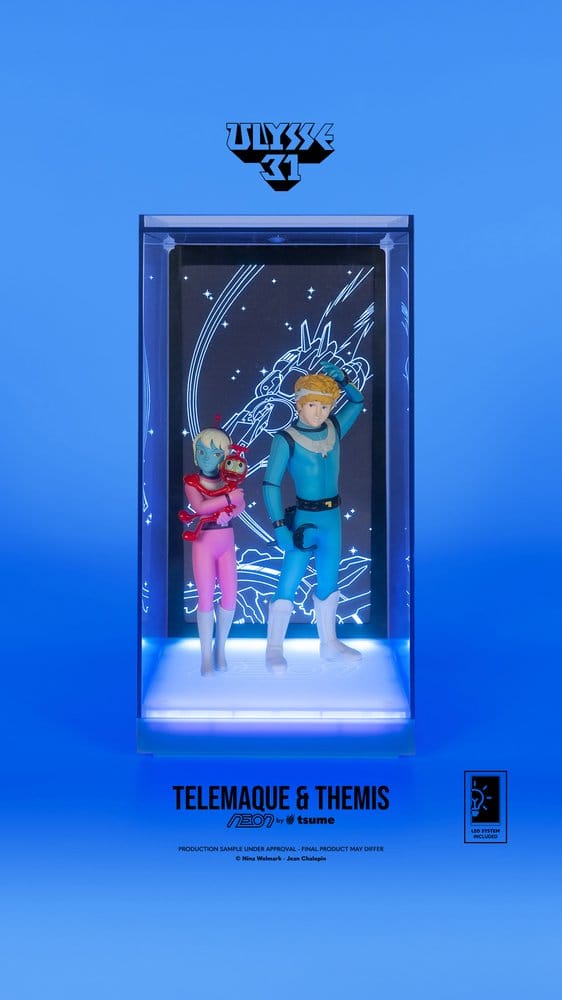 Ulysse 31 Neon Figure 1/9 Telemachus & Themis 20 cm 5453003599210
