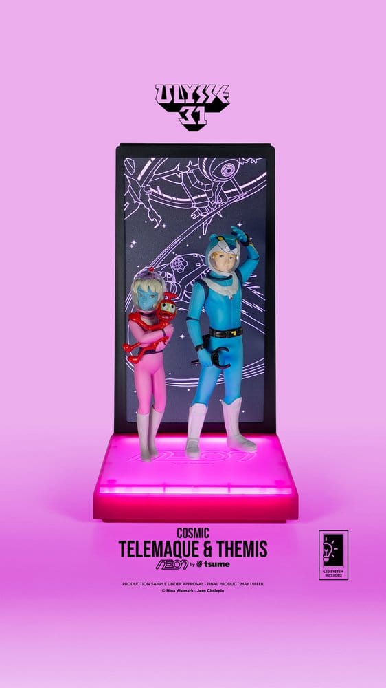 Ulysse 31 Neon Figure 1/9 Telemachus & Themis Cosmic Version 20 cm 5453003603238