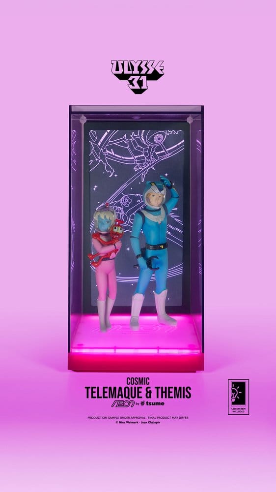 Ulysse 31 Neon Figure 1/9 Telemachus & Themis Cosmic Version 20 cm 5453003603238