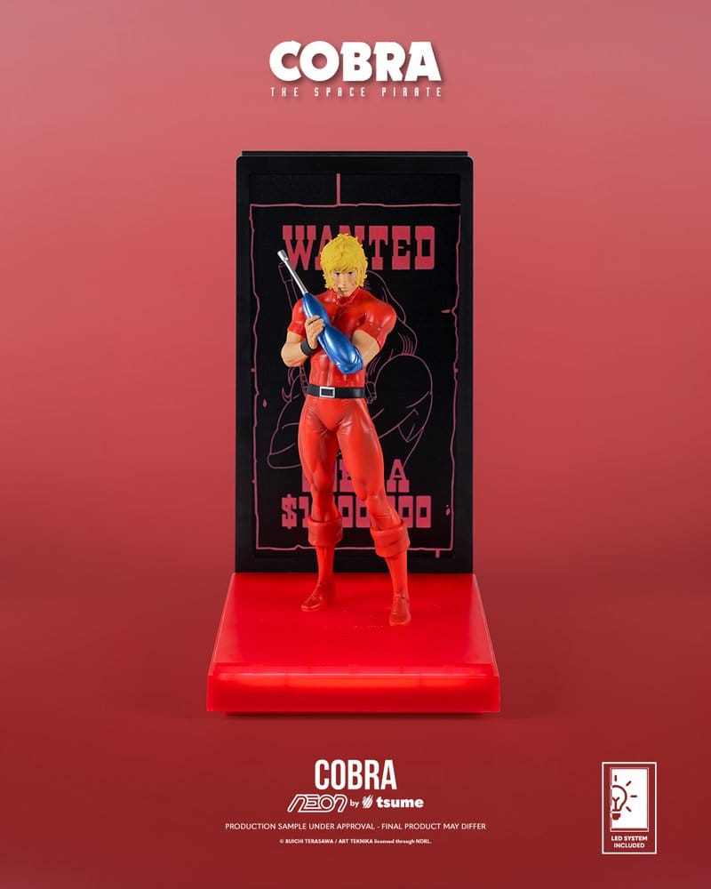 Cobra Neon Figure 1/9 Cobra The Space Pirate 20 cm 5453003603832