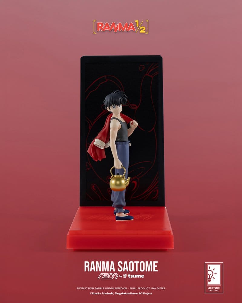 Ranma Neon Figure 1/9 Ranma Saotome Boy 20 cm 5453003603870