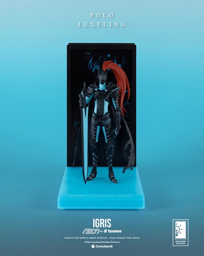 Solo Leveling Neon Figure 1/9 Igris 20 cm 5453003603917
