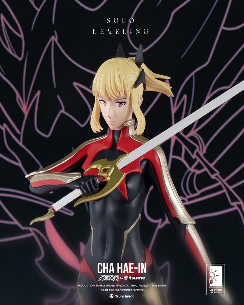 Solo Leveling Neon Figure 1/9 Cha Hae-In 20 cm 5453003603955