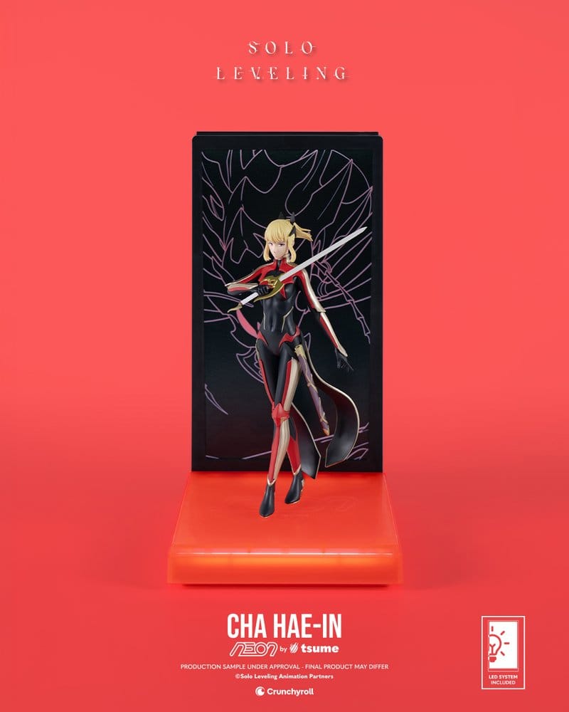 Solo Leveling Neon Figure 1/9 Cha Hae-In 20 cm 5453003603955