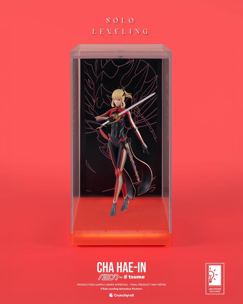 Solo Leveling Neon Figure 1/9 Cha Hae-In 20 cm 5453003603955