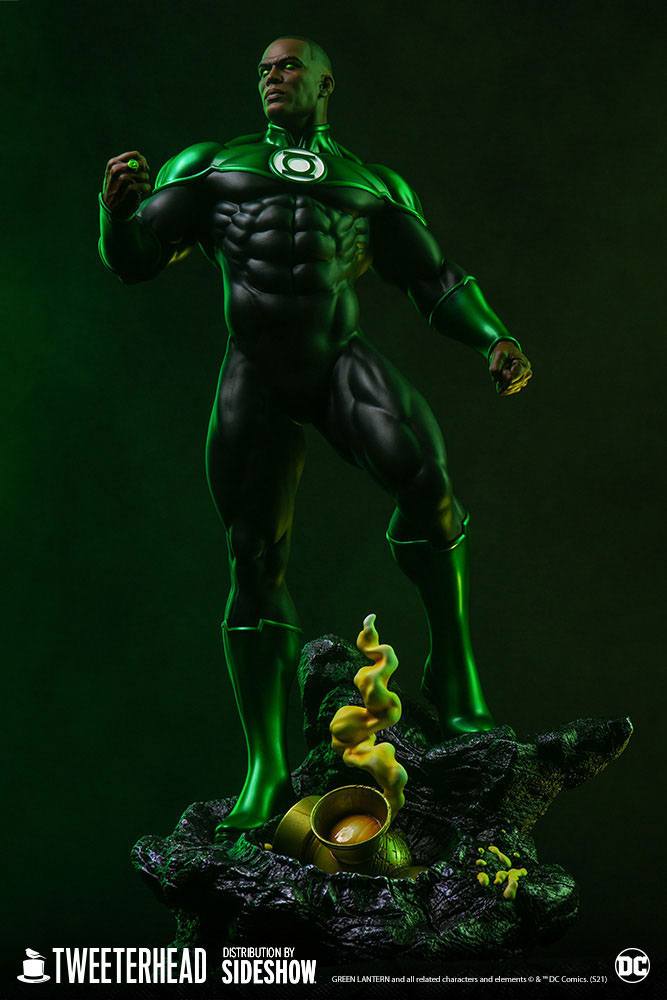 DC Comics Maquette 1/6 John Stewart - Green Lantern 52 Cm - Amuzzi